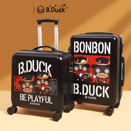 Imagen 3 de 6 de Bolso Maleta Ligera Viaje Para Niños 16 Pulgadas B.duck