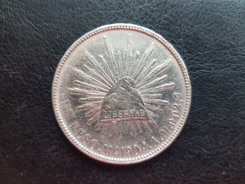 Un Peso Resplandor De Plata  1904