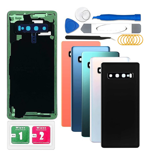 Tapa Trasera Para Samsung Galaxy S10 Con Cristal Cámara