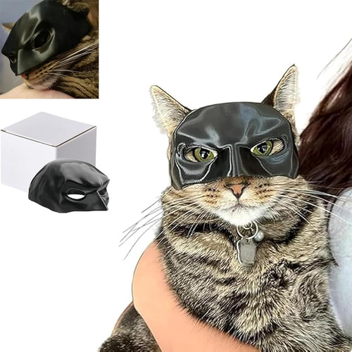 Mascara De Batman Para Gato Batcat Disfraz