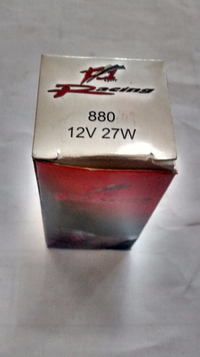 Imagen 7 de 8 de Bombillo 880 12 Vol 27 Watios F1 Racing Optra / Train Blazer