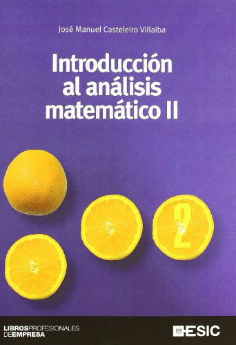 Introduccion Analisis Matematico Ii - Casteleiro Villalba Jo