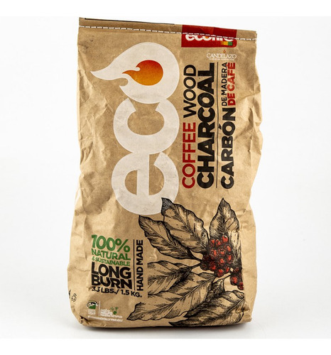 Carbón Candelazo Cceco1.5 1.5 Kg Café