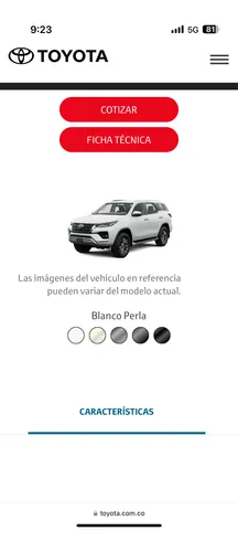 Toyota Fortuner 2.7 Srv At