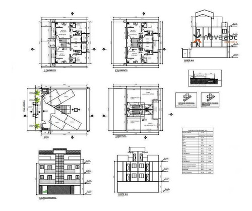 Imagem 6 de 6 de Cobertura Com 2 Dormitórios À Venda, 92 M² Por R$ 389.000,00 - Vila Pires - Santo André/sp - Co0734