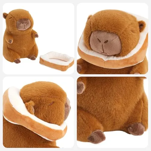 Juguete De Peluche De Capibara -peluche De 12'' Suave Y Tier