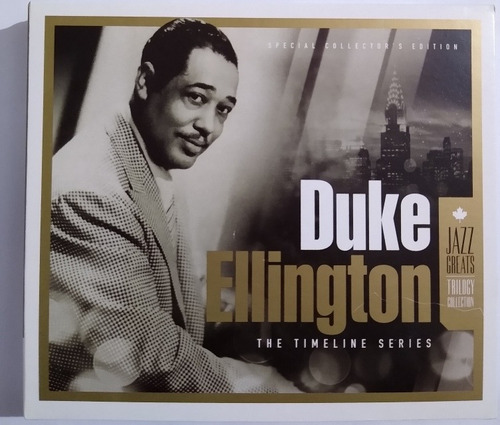Duke Ellington Álbum Con 3 Cd Nuevos Originales 60 Temas