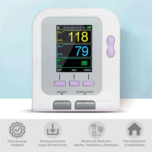 Monitor Multiparametro | Presión Oximetro Pulso - Topmedic