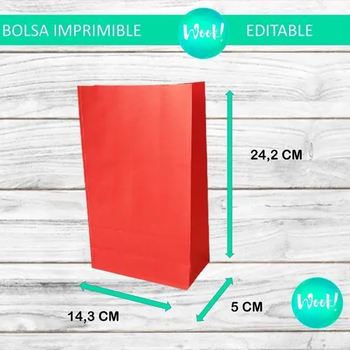 Bolsita Golosinera Imprimible Editable De Paw Patrol