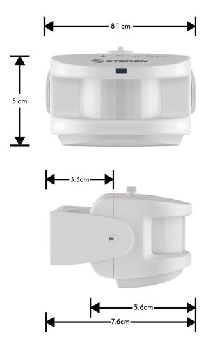 Timbre Con Sensor De Movimento Para Negocios Y Locales Jieli