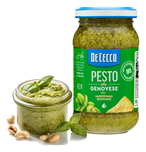 Kit C/ 3und Pesto Genovese De Cecco C/ Azeite Ex Virgem 200g