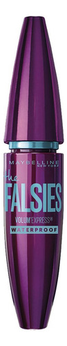 Máscara De Pestañas Maybelline The Falsies X 9ml Color Negro - Waterproof