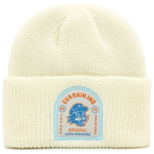 Gorro Lana Beanie Blanco Crudo Vintage Unisex Eva Rain®