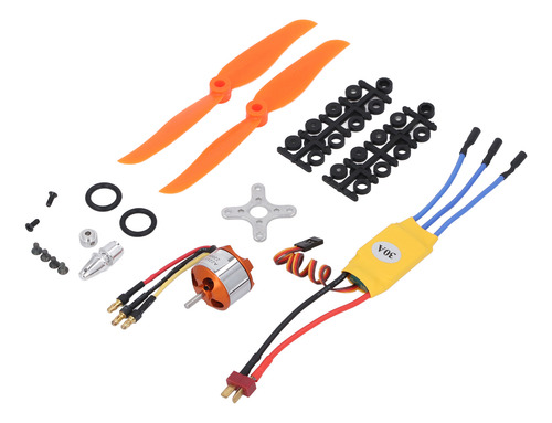 Kit De Propulsor De Motor Rc 30a Esc 2212 6t 2200kv Sin Esco
