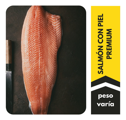 Salmón Filete Premium Congelado Peso Aproximado 1,300 Kg