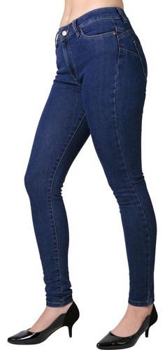 Jeans Mujer Basico Skinny Azul Furor Pink 62106823