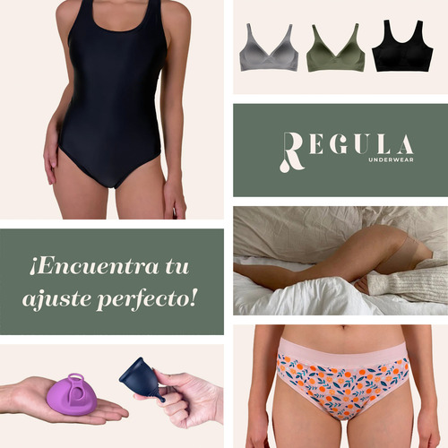 Kit X3 Calzones Menstruales Super Abundante Reutilizable