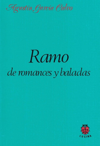 Libro Ramo De Romances Y Baladas