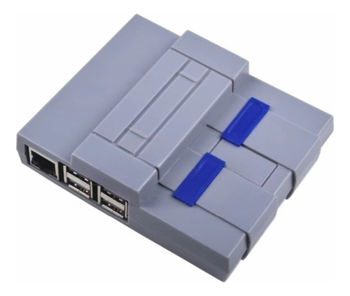 Snespi Case P/ Carcaça Super Nintendo Raspberry Pi 3 B+ Plus