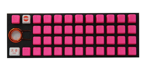 Double Shot 42 Keycaps Rubber Teclado Set Gamer (tai-hao)