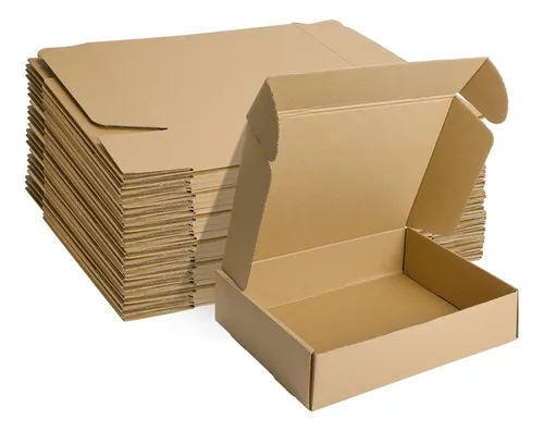 Envia Con Estilo: Cajas De Carton Reciclables De 20 Unidades