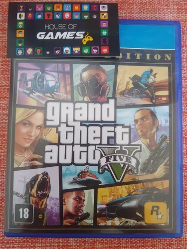 Jogo GTA 'V Premium On-line Edition - Mídia Física - PlayStation