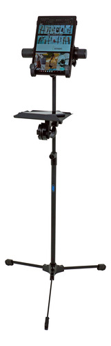 Suporte Tripé Emborrachado Ask Tablet Notebook Com Bandeja