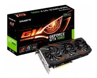 Gigabyte Geforce Gtx 1080 G1 Juegos 8gb Gddr5x Vr Ready Wind