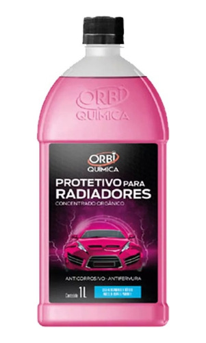 Aditivo Fluido Radiador Rosa Concentrado  ( 1 Litro )