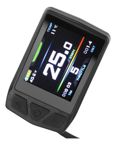 Display Lcd De Scooter Elétrico, Painel De Ciclo Retroilumin