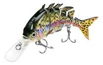 Comprar Rose Kuli Señuelos De Pesca Para Lubina, 4 Pulgadas Rainbow Multi Jointed Swimbaits Señuelos De Natación Biónicos De Hundimiento Lento, 6 Segmentos Señuelos Duros Realistas Para Trucha De Lubina De