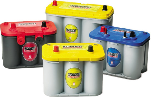 Imagen 4 de 6 de Batería De Gel Agm Optima Amarilla D75-25-650 Envío Gratis