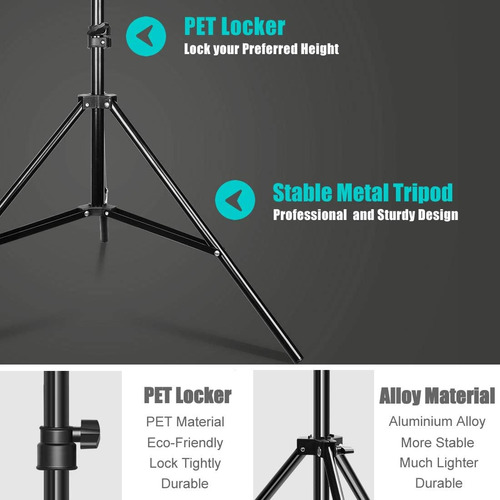 Tripode Rotation 360 1.65 Metros For Celular + Control