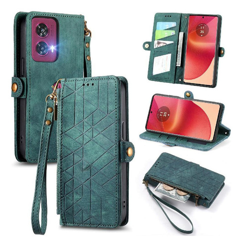 Funda Abatible Para Motorola Edge 50 Fusion A Prueba De De