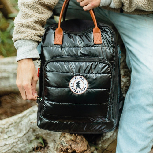 Imagen 4 de 8 de Mochila Atlantyc Diamond Negro Legion Extranjera