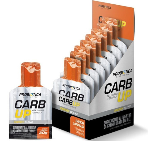 Carb-up Gel Super Form 5x Displey C 10 Saches 30g Probiótica