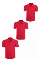 Comprar Kit 3 Camisas Polo Masculina Básica Camisas Alta Qualidade