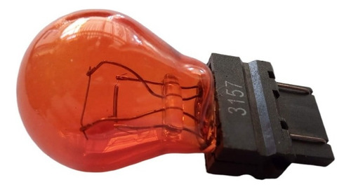 Ampolleta 3157 2 Contactos Naranja 12 Volt