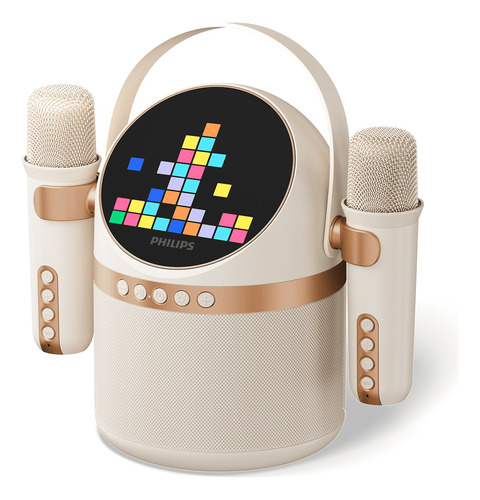 Bocina Philips Wireless Portátil Speaker Bluetooth Con 2 Mic