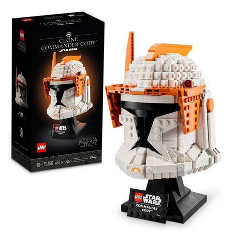 Casco Lego Star Wars Clone Commander Cody, Colección 75350