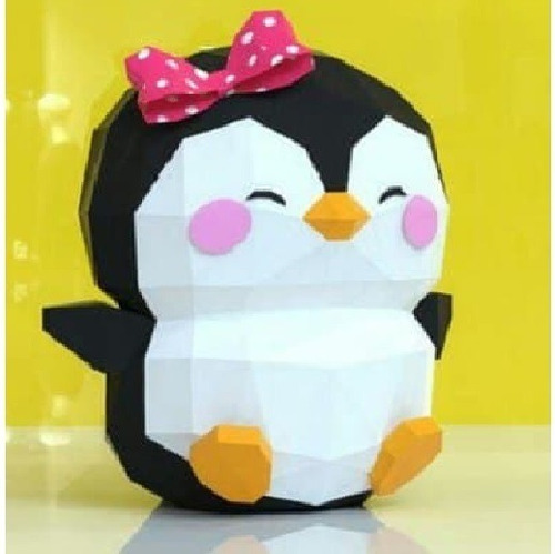 Bebé Pinguino_ Penguin Baby Craft Papercraft Papel Paper Pdf