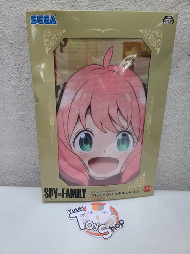 Toalla Anya Forger Spy X Family Sega Original Sellada Sinuso