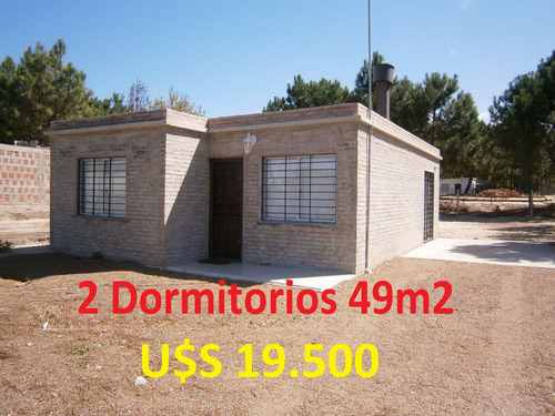 Imagen 1 de 13 de Construimos Su Casa 49 M2, Ladrillo Y Plancha 2 Dormitorios