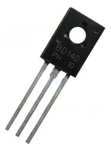 Transistor Bd140 Pnp 80v 1.5a ( 5 Unidades)