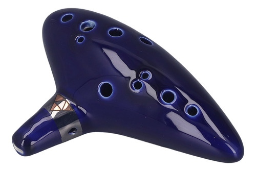 Kit De Instrumentos Sound Hole Alto C Ocarina Ceramic Ocarin