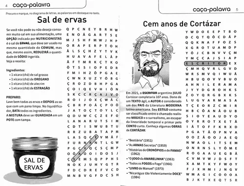 Livro Coquetel Caça-palavras