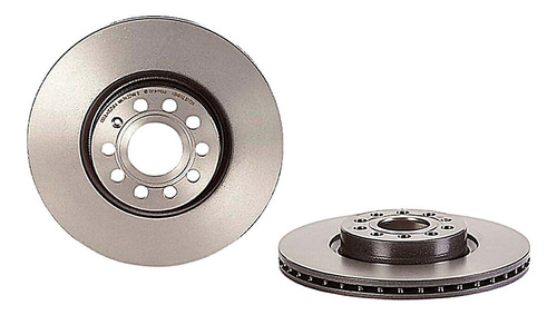 Set Del Discos Ventilados Brembo Tt 08/09