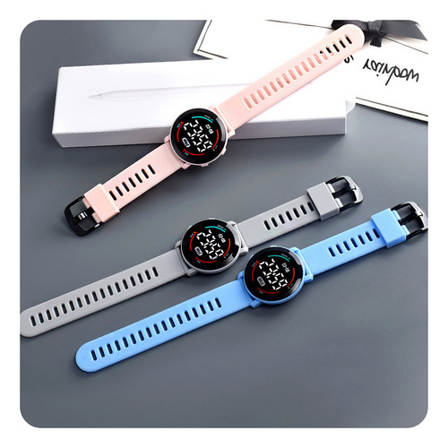 Hefu 20uds Estudiantes H6 Relojes Electrónico Led Redondo Mayoreo