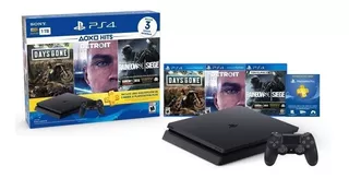 Ps4 Play Station 4 Hits Bundle 5 Days Gone + Detroit + Rss
