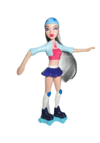 Muñeca Patinadora  Bratz Semi Articulable Mattel Wyc